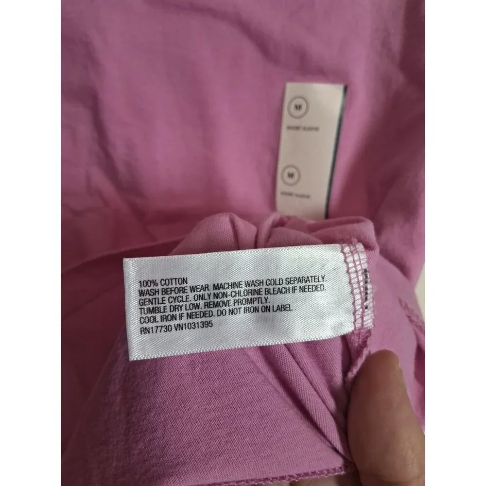 NWT Bundle Universal Thread T-Shirts Short Sleeve Sz Medium Pink Black MSRP $20 - Picture 10 of 11